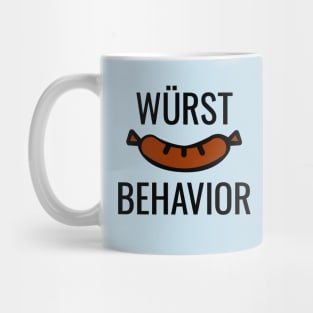 Wurst (Worst) Behavior Mug